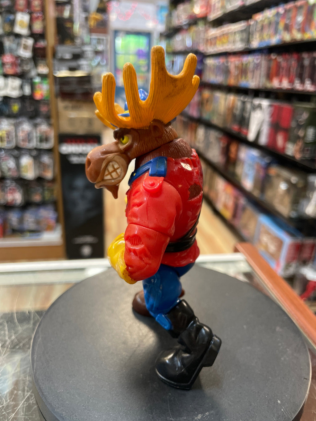 Monty Moose (Vintage TMNT Ninja Turtles, Playmates) **LOOSE** product image 4, provided for visual reference and product