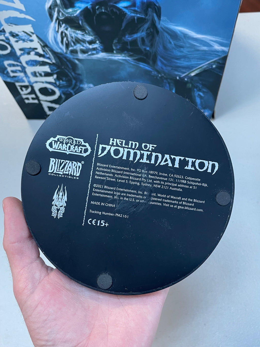Helm of Domination Lich King Statue (Blizzard, World Of Warcraft) OPEN BOX product image 12, provided for visual reference