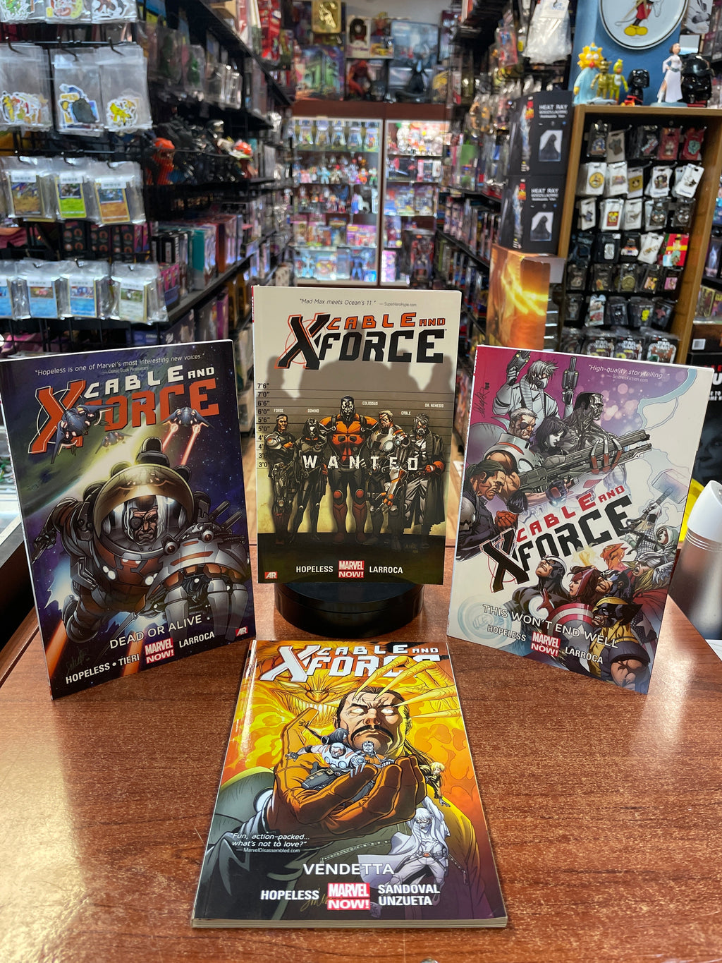 Cable & X-Force Set TPB Vol 1-4 (Marvel, Comics) product image 1, provided for visual reference and product detail review