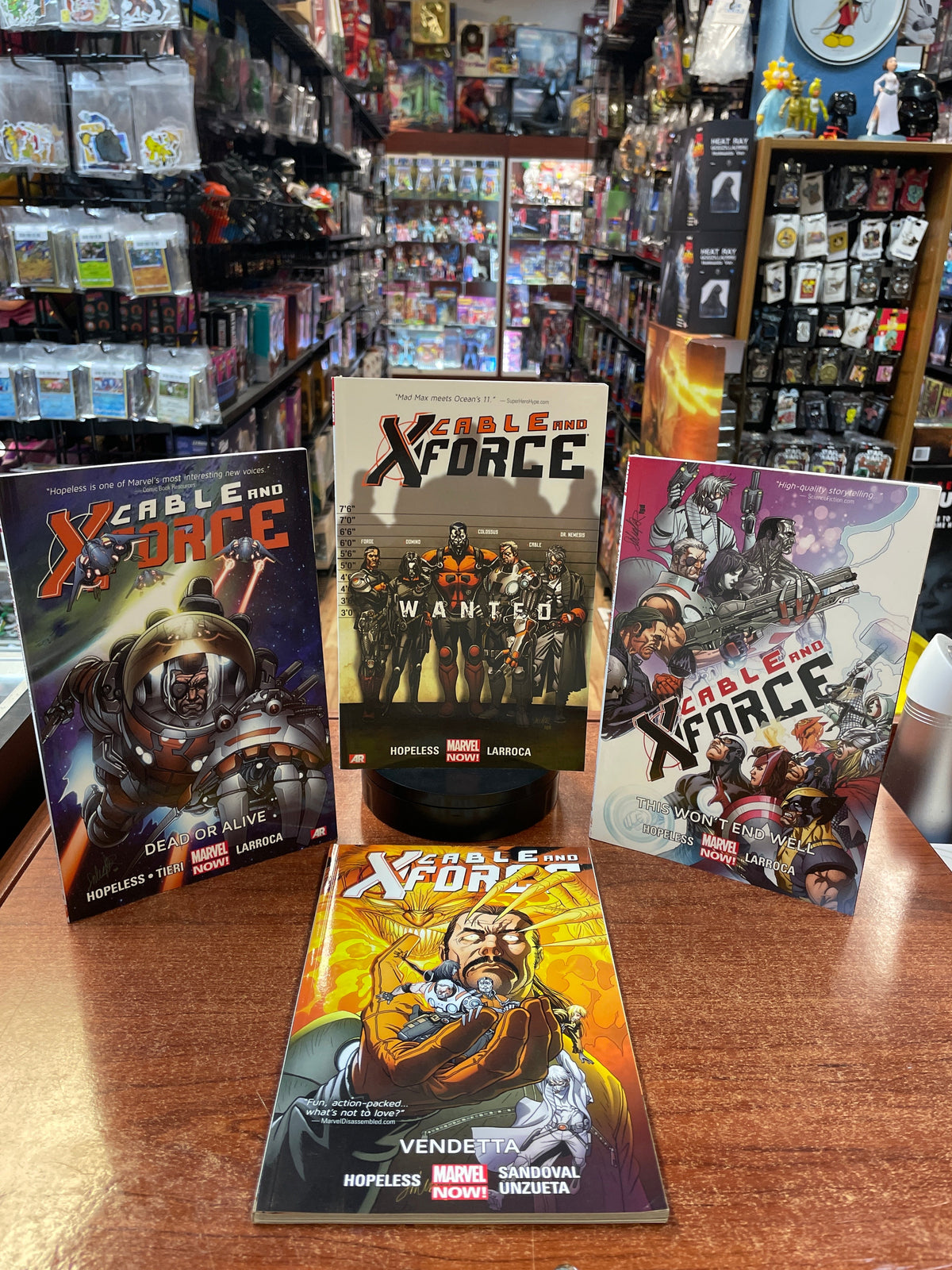 Cable & X-Force Set TPB Vol 1-4 (Marvel, Comics) product image 1, provided for visual reference and product detail review