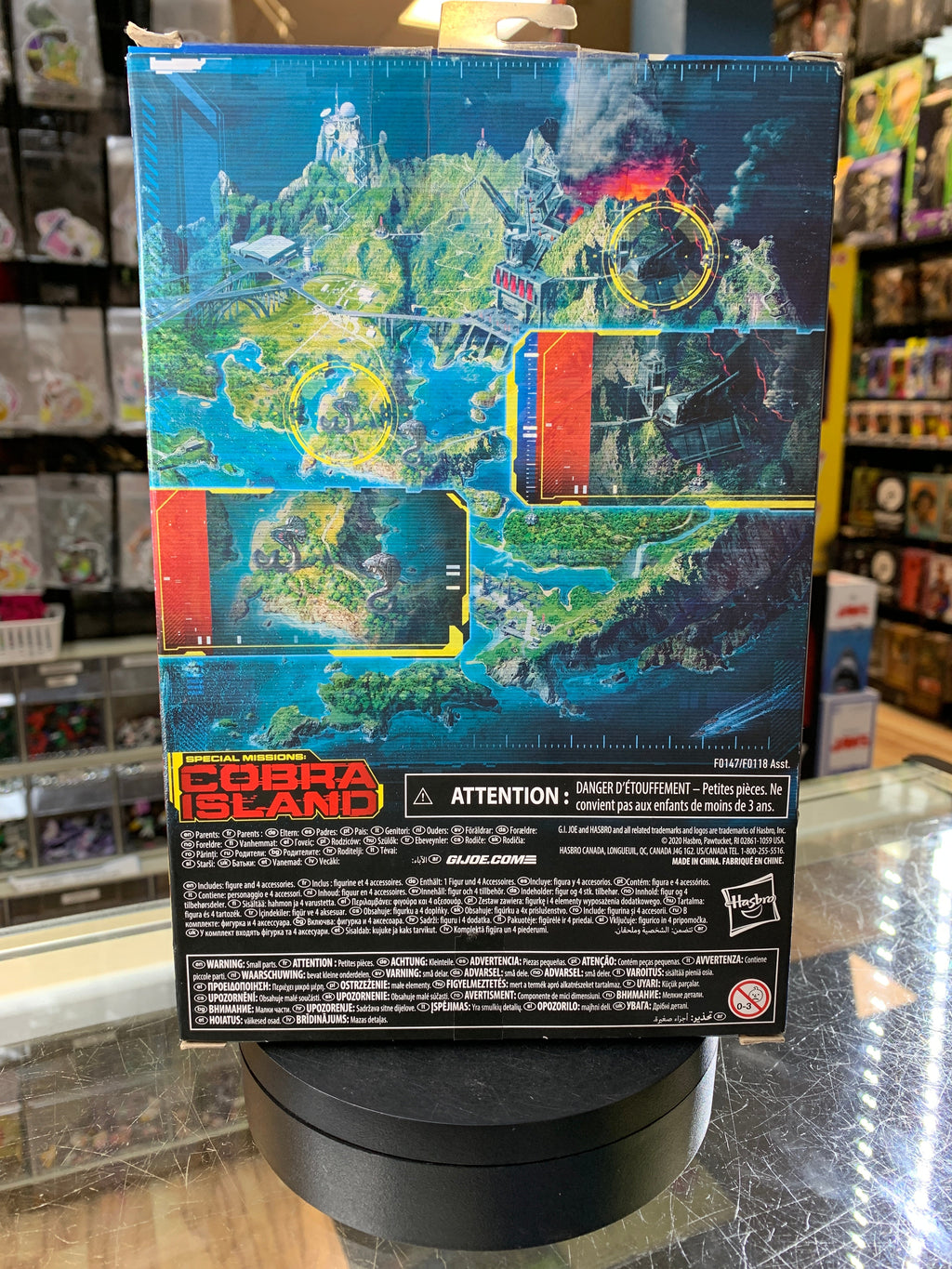 Cobra Island Roadblock (GI Joe Classified, Hasbro) SEALED product image 3, provided for visual reference and product detail