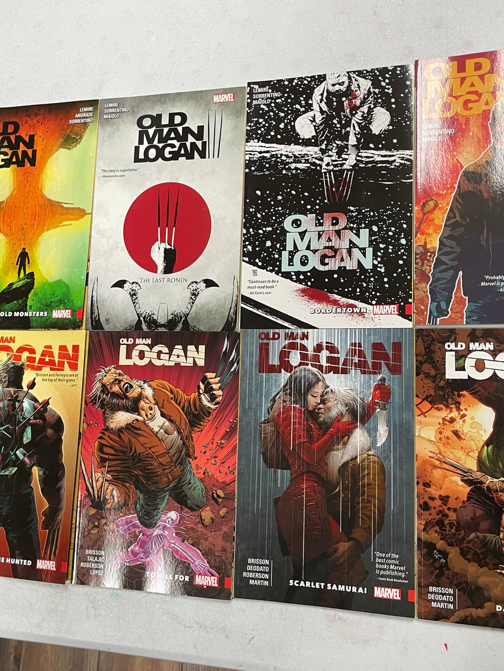 Old Man Logan Volumes #1-10 (Marvel TPB, Paperback) **FULL RUN** product image 3, provided for visual reference and product