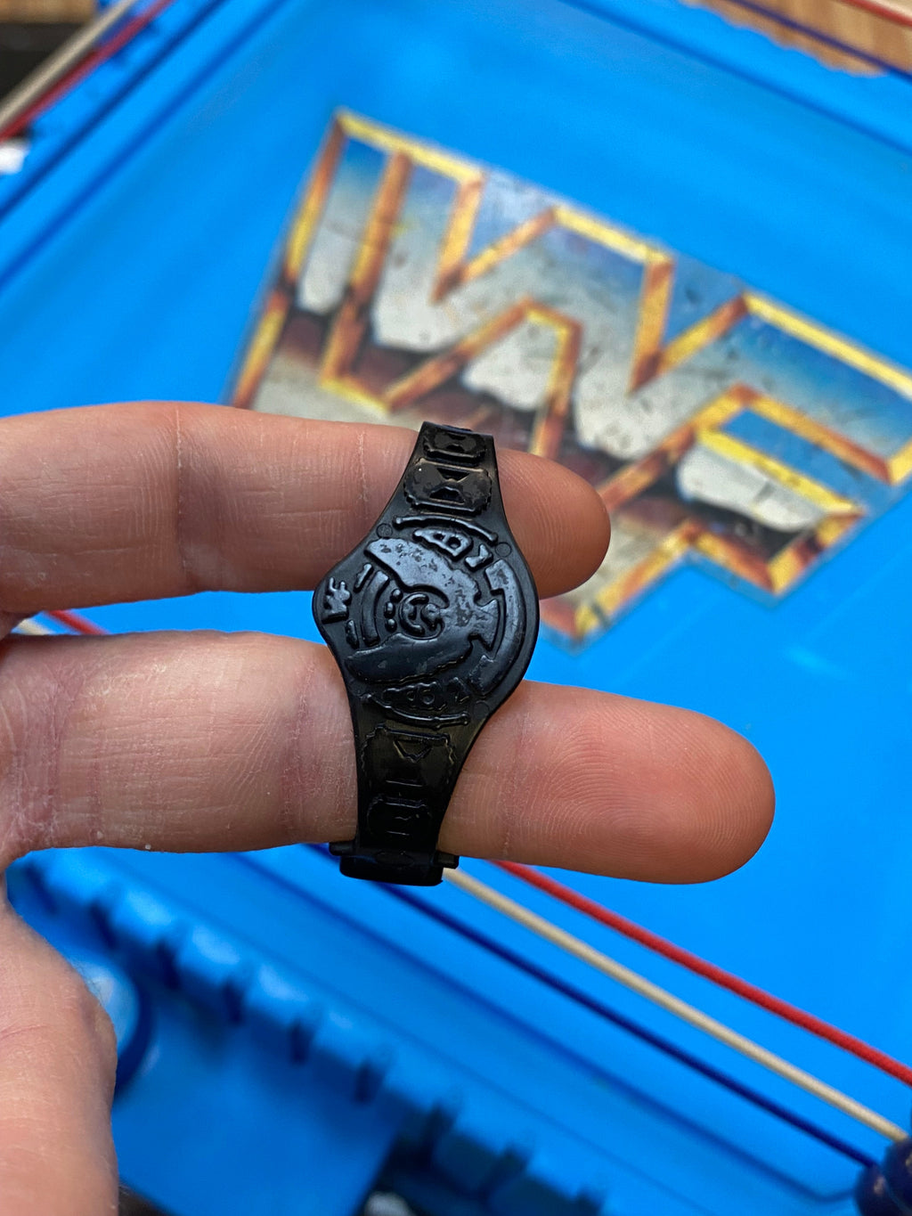 WWF Hasbro Ring with Flag (Vintage WWF WWE, Hasbro) product image 13, provided for visual reference and product detail review
