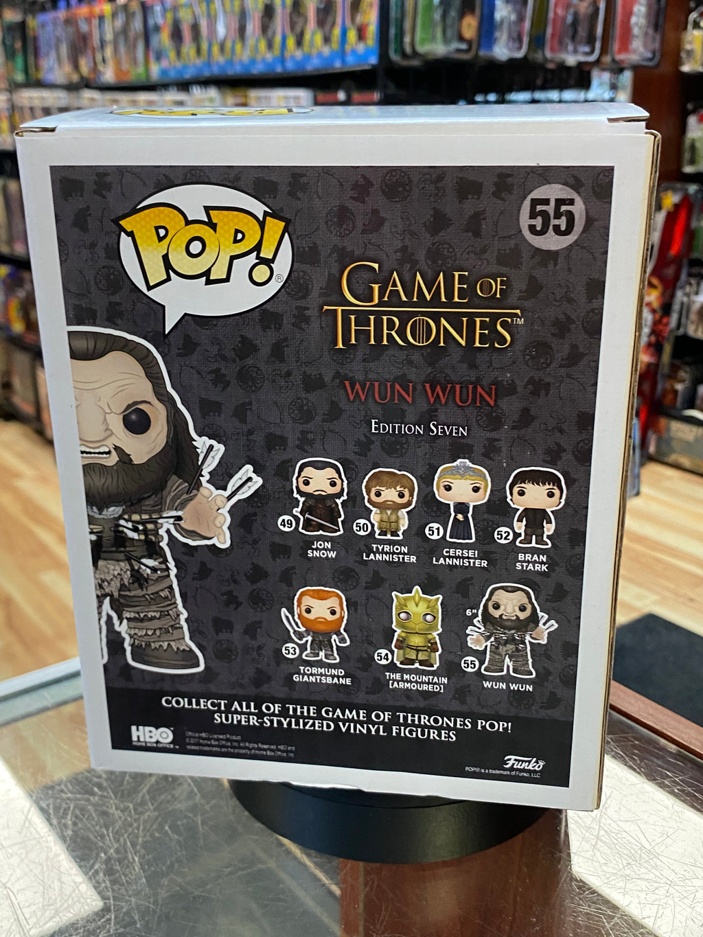 Wun Wun #55 (Funko Pop, Game of Thrones) product image 3, provided for visual reference and product detail review
