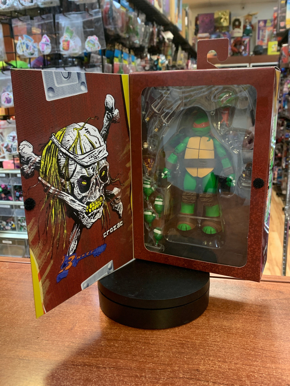 Raphael 2012 Cartoon (TMNT Ninja Turtles, NECA) SEALED product image 3, provided for visual reference and product detail