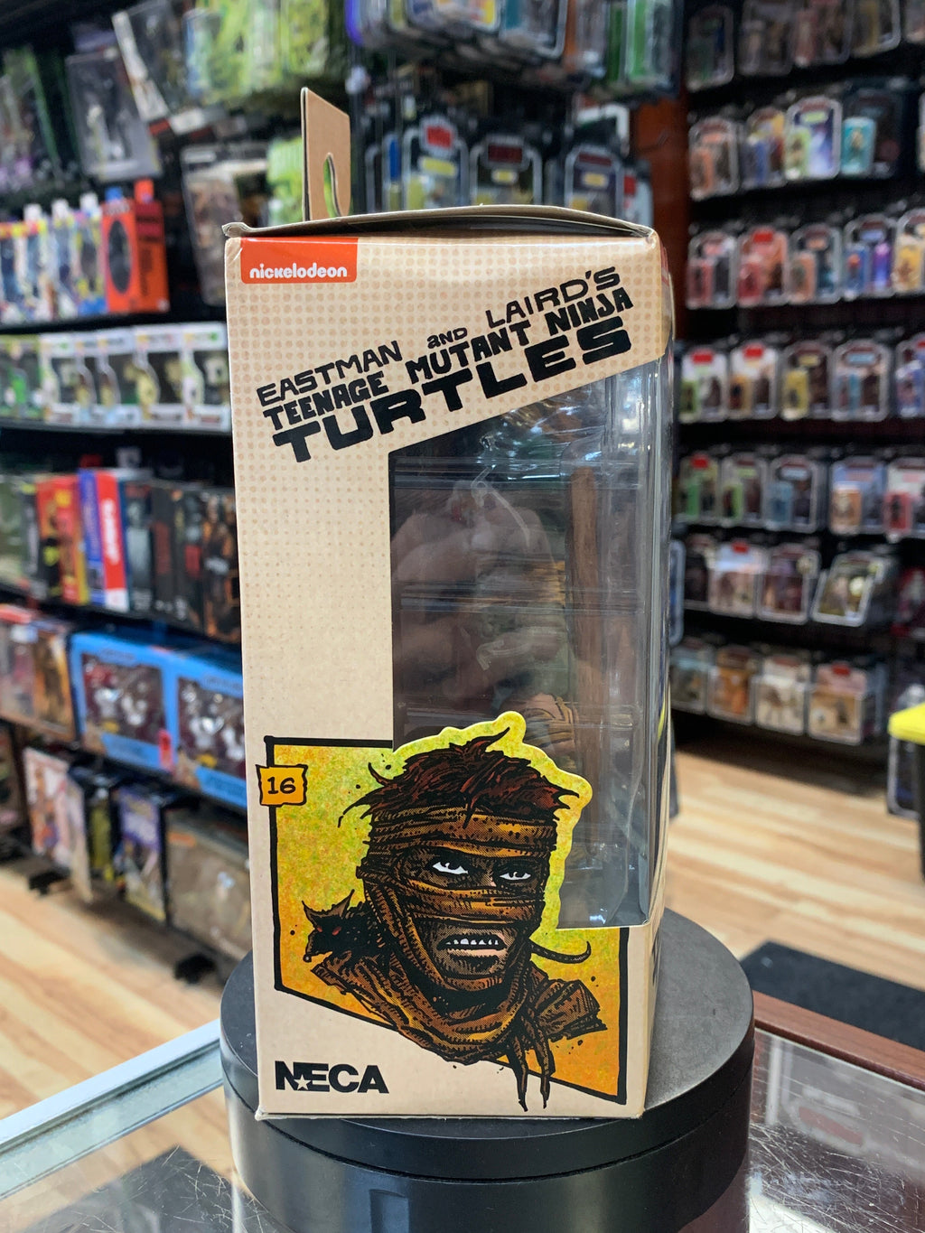 The Rat King Mirage Comics (NECA, TMNT Ninja Turtles) **SEALED** product image 4, provided for visual reference and product