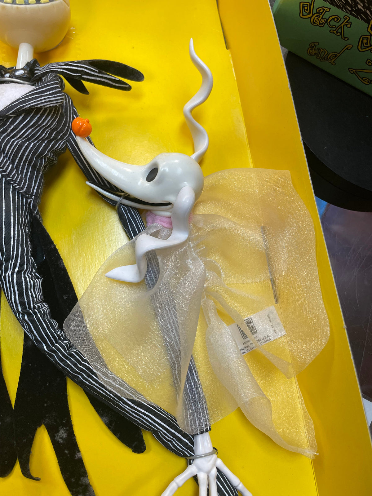 Talking Jack Skellington with Zero (Vintage Nightmare Before Christmas, Hasbro) **SEALED** (Copy) product image 11, provided