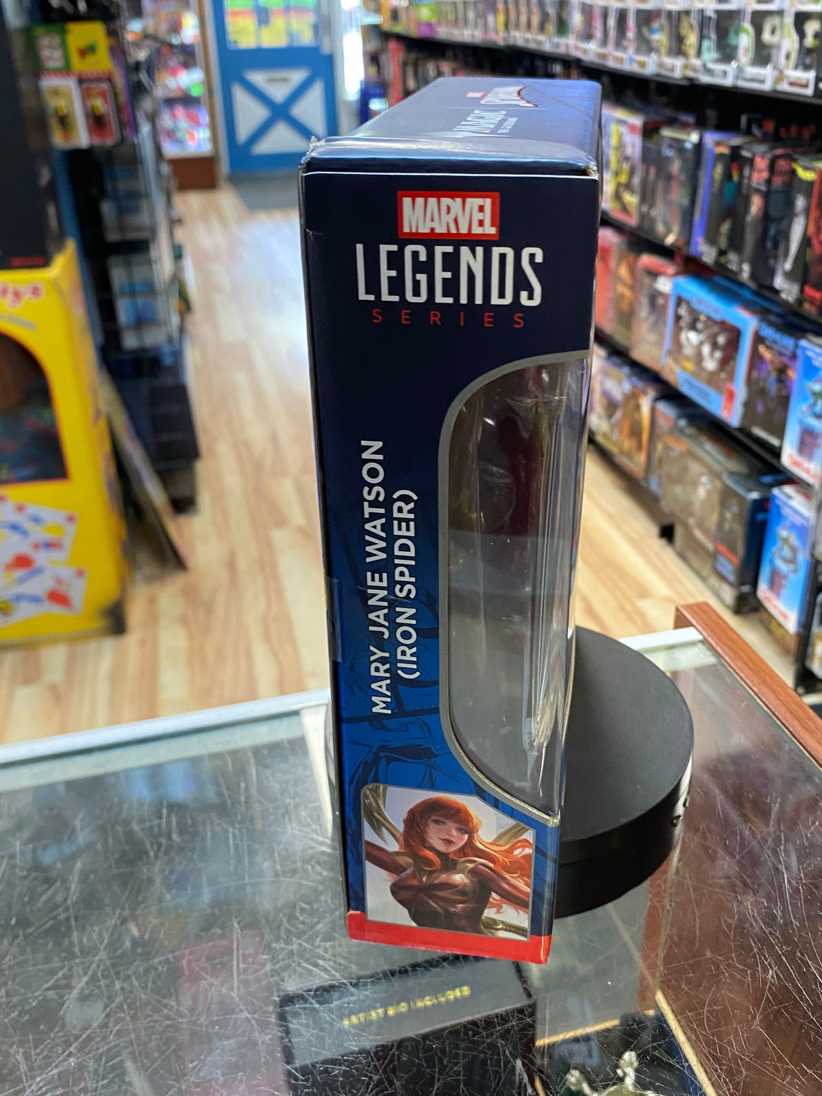 Mary Jane Watson Iron Spider (Marvel Legends, Magic The Gathering, Hasbro) SEALED product image 3, provided for visual