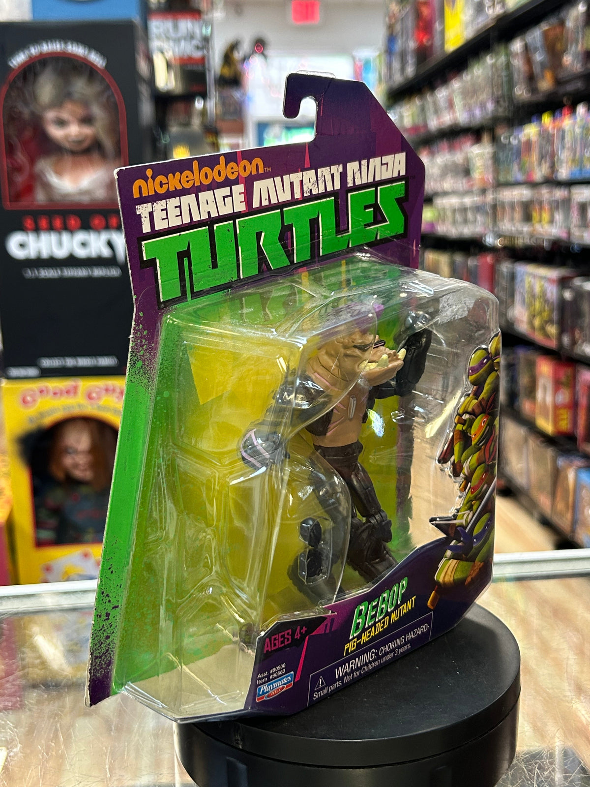 Pig Head Bebop Nickelodeon (TMNT Ninja Turtles, Playmates) SEALED product image 2, provided for visual reference and product