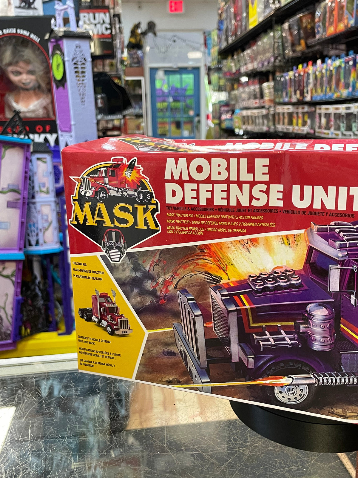 Mobile Defense Unit Vehicle (MASK Retro, Loyal Subjects) SEALED product image 5, provided for visual reference and product