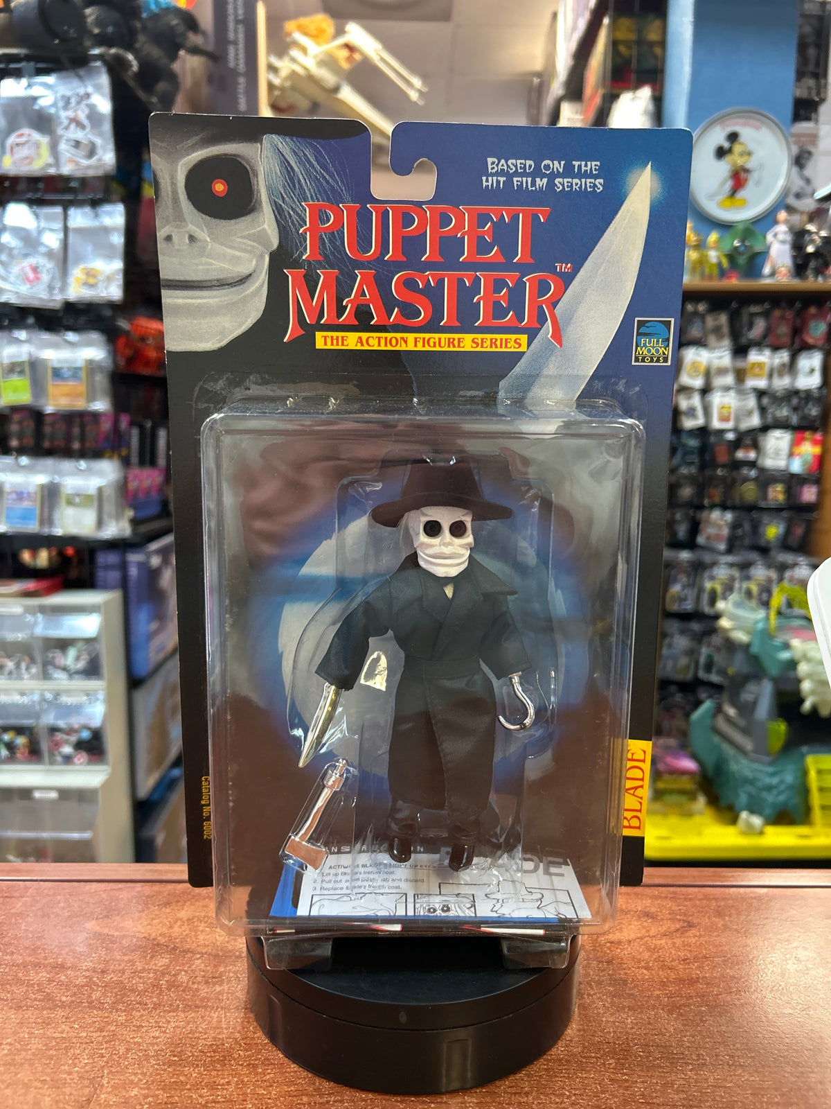 Skelaton Blade (Vintage Retro Puppet Master, Full Moon Toys) **SEALED** product image 1, provided for visual reference and