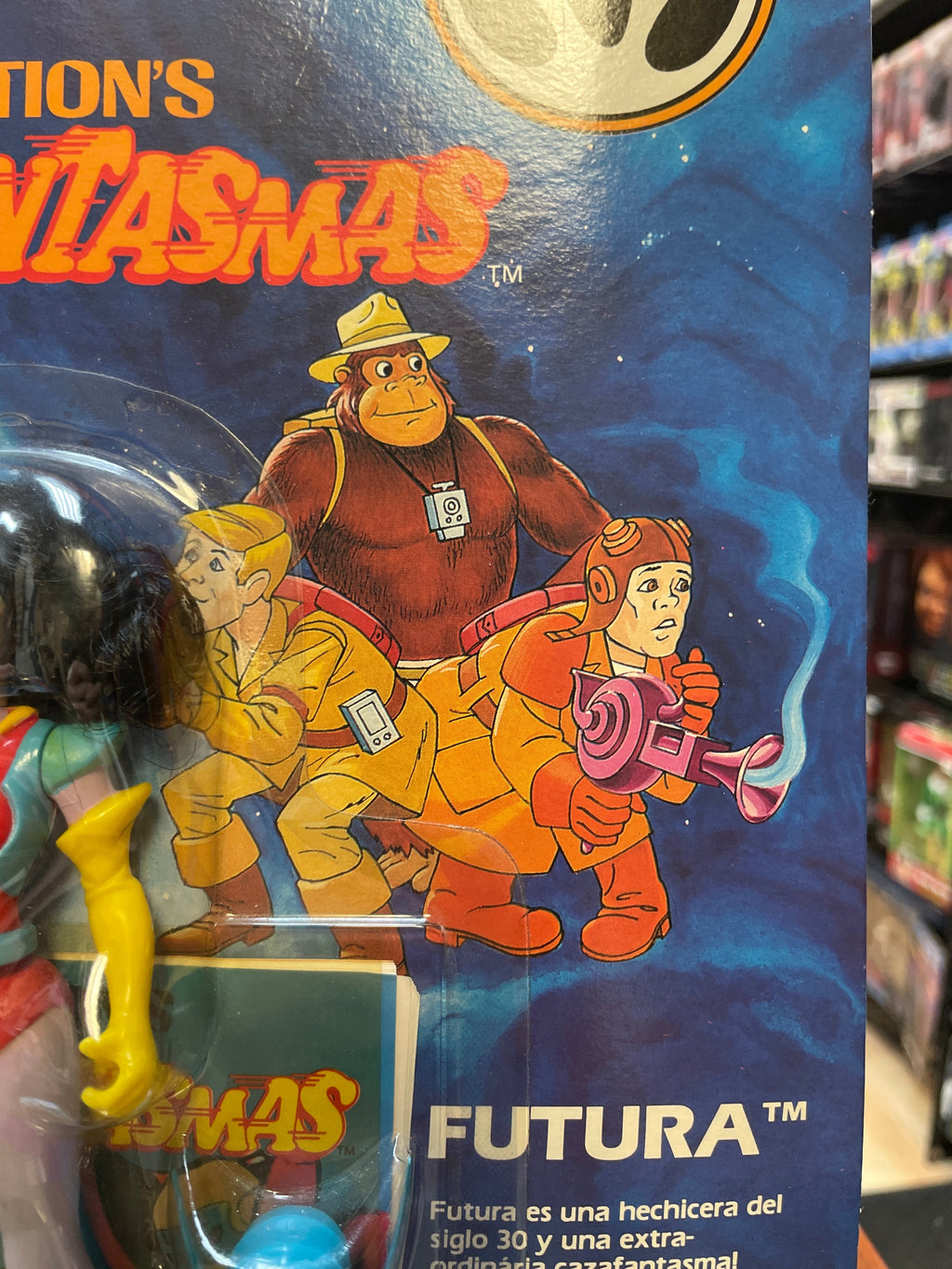 Futura (Vintage Filmation Ghostbuster, Comansi) **SEALED** product image 3, provided for visual reference and product detail
