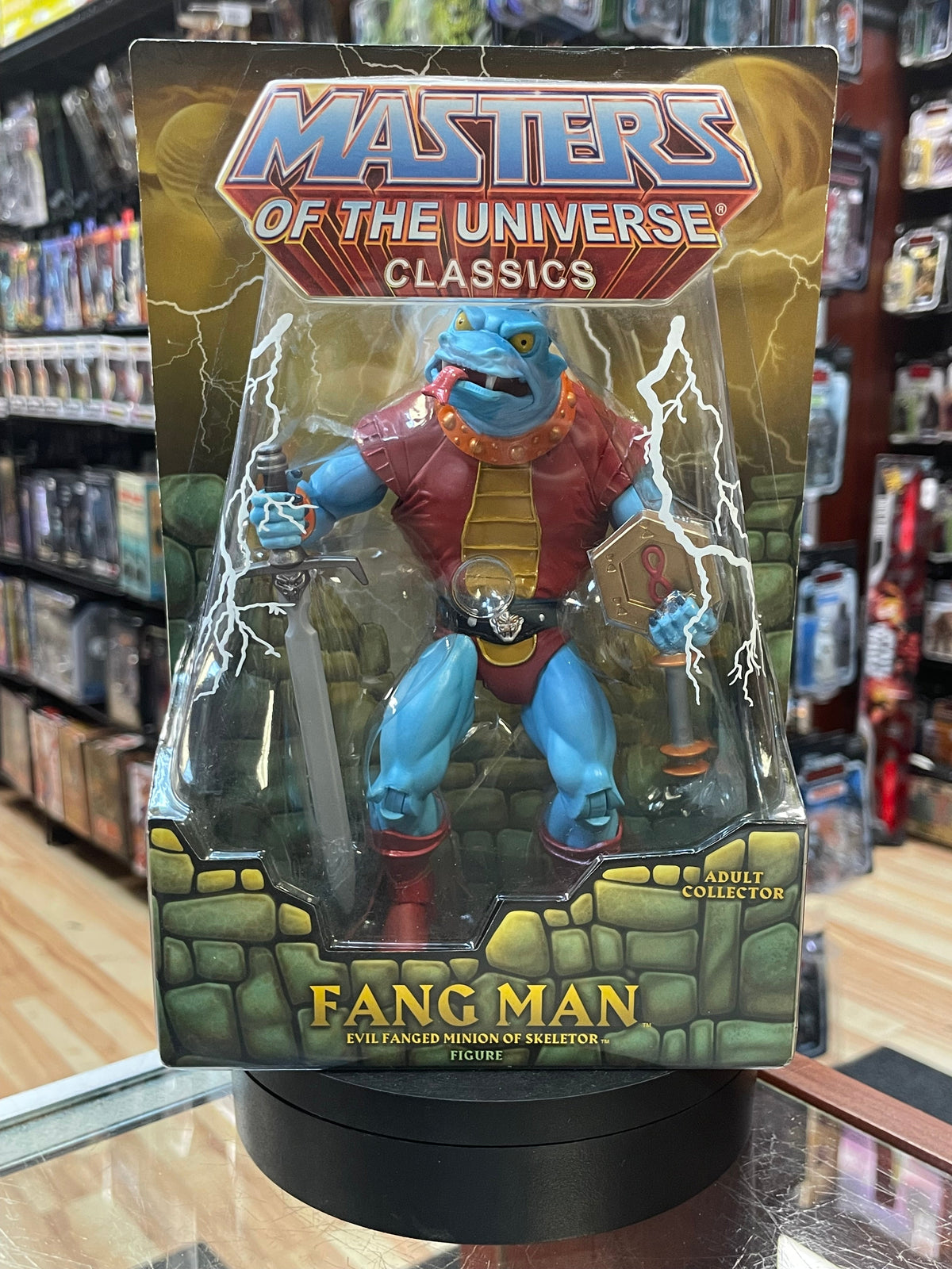 Fang Man (MOTU Classics, Mattel) **SEALED** product image 1, provided for visual reference and product detail review