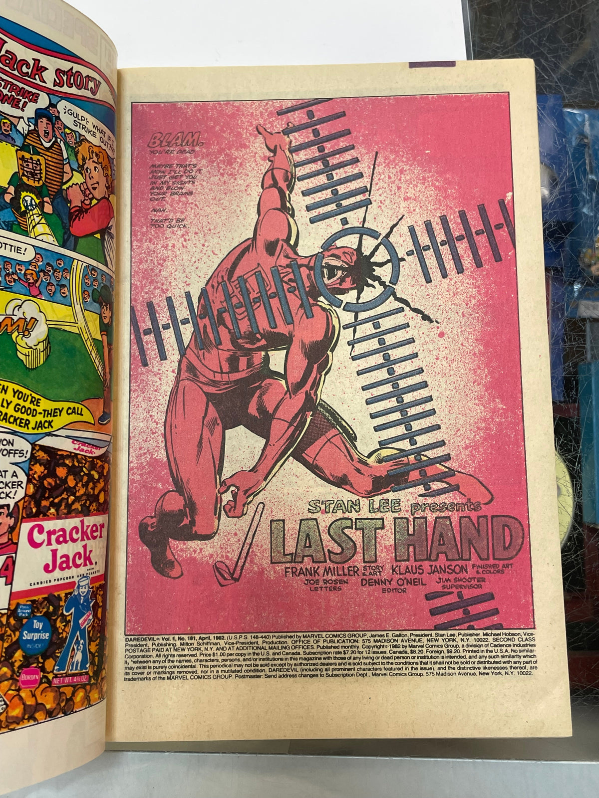 Daredevil #181 -Death of Elektra- (Marvel, Comics) Good product image 17, provided for visual reference and product detail