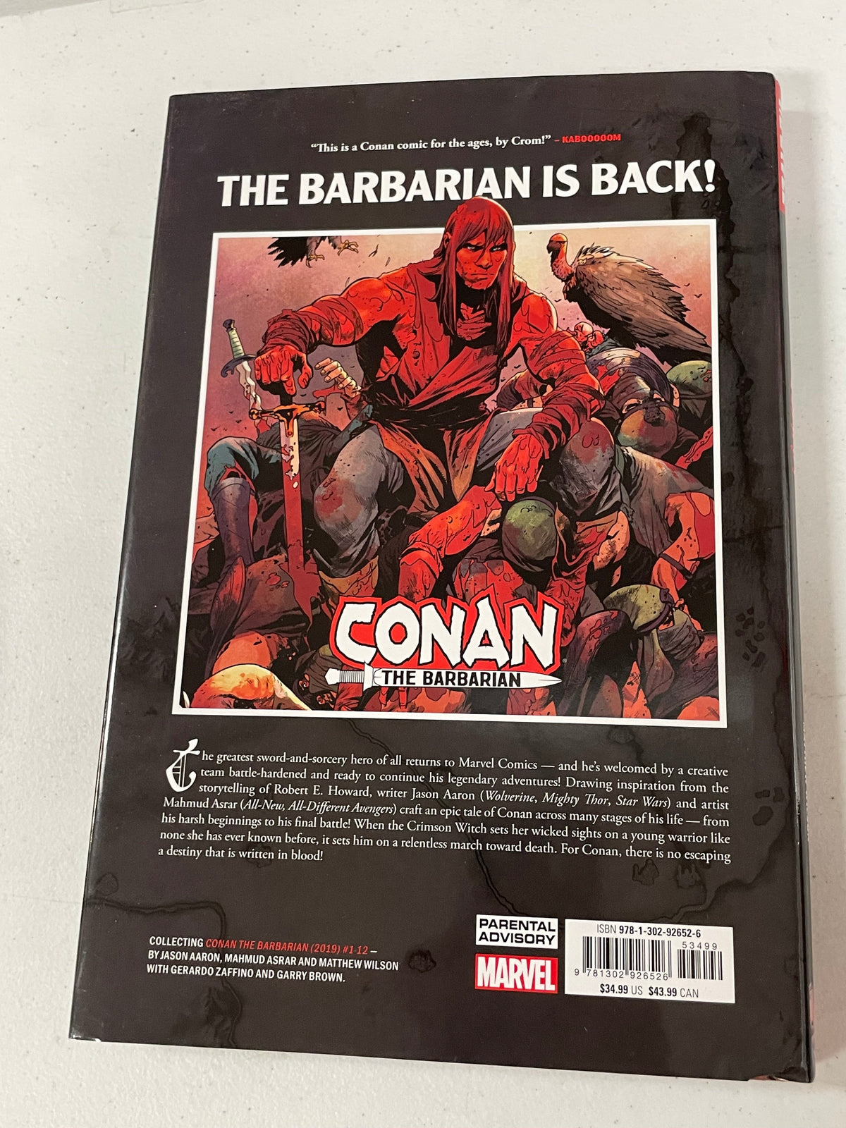 Conan The Barbarian (Marvel Trade Hardback) product image 16, provided for visual reference and product detail review