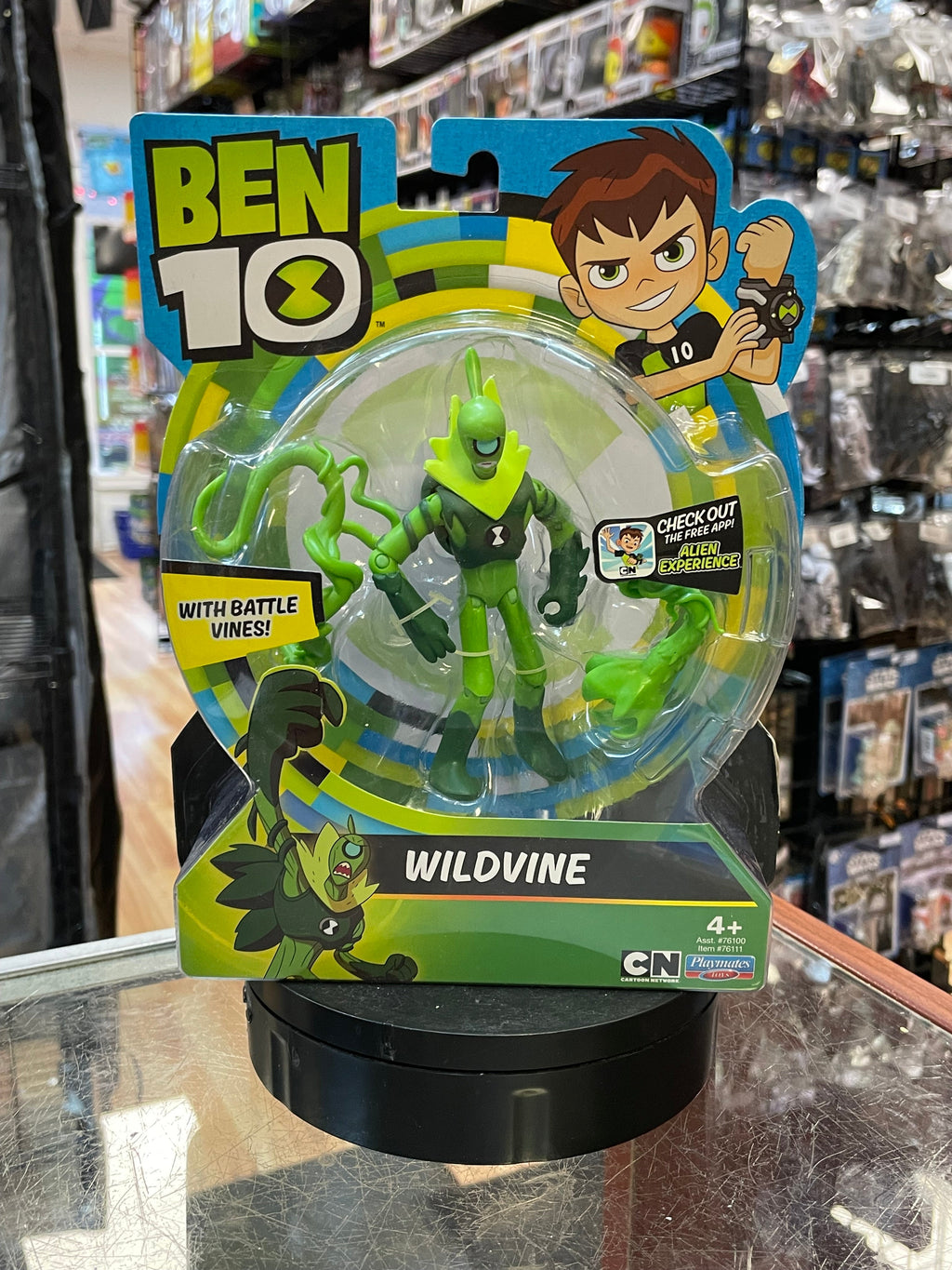 Wildvine (Ben 10, Playmates) *SEALED* product image 1, provided for visual reference and product detail review