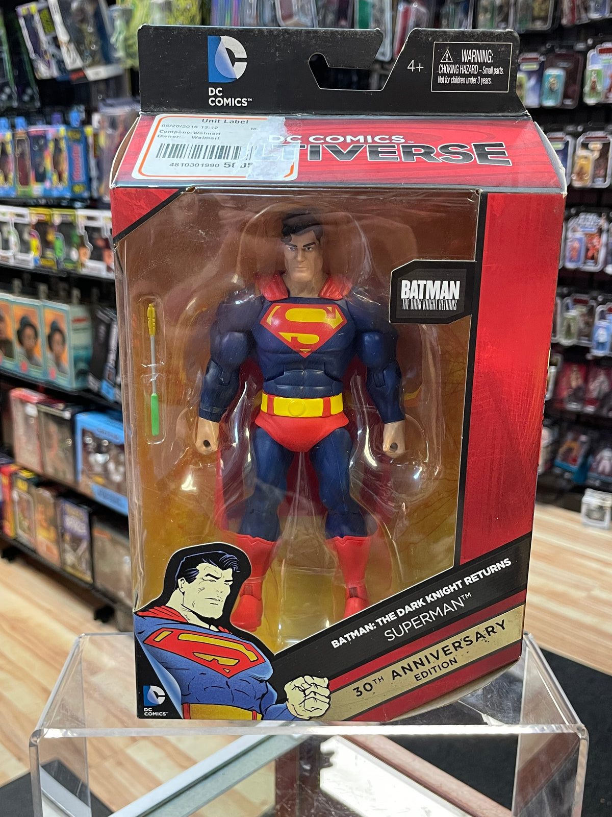 Dark Knight Returns Superman (DC Multiverse, Mattel) **SEALED** product image 1, provided for visual reference and product