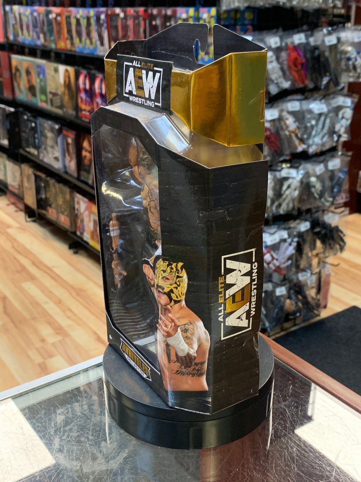 Rey Fenix #50 (AEW Unmatched Collection, Jazwares) **SEALED** product image 2, provided for visual reference and product
