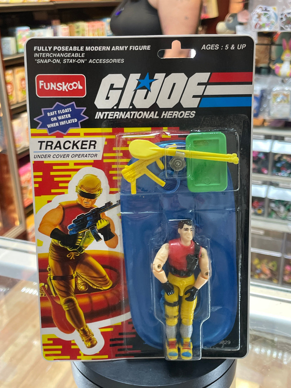 Tracker Under Cover Operator (Vintage GI Joe, FunSkool) Sealed