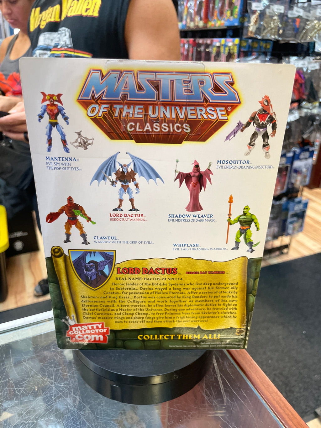 Lord Dactus (MOTU Classics, Masters Of The Universe, Mattel) **SEALED** product image 3, provided for visual reference and