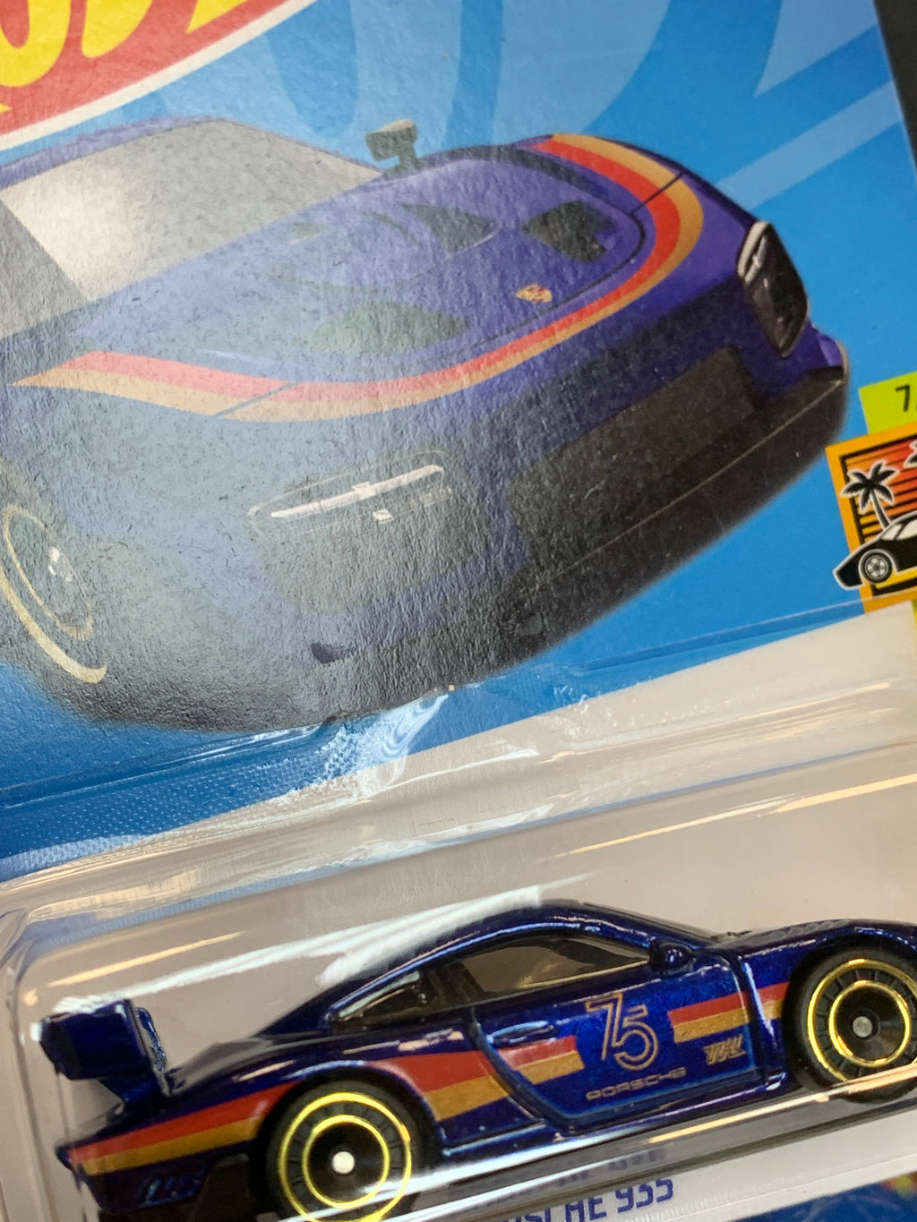 Porsche 935 SUPER TREASURE HUNT (Hot Wheels, Mattel) SEALED product image 9, provided for visual reference and product