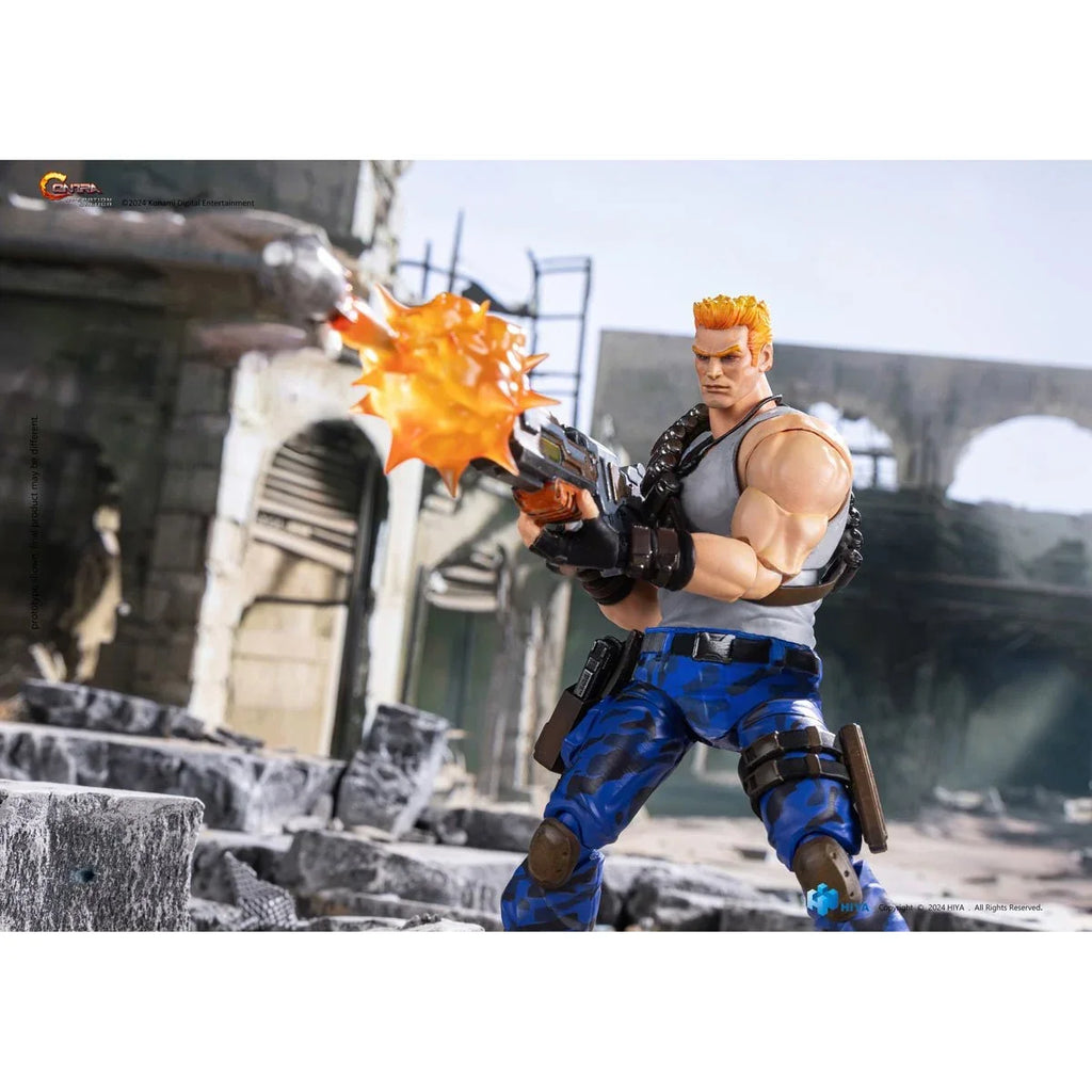 Bill Rizer Exquisite Basic (HIYA, Contra: Operation Galuga) SEALED product image 5, provided for visual reference and