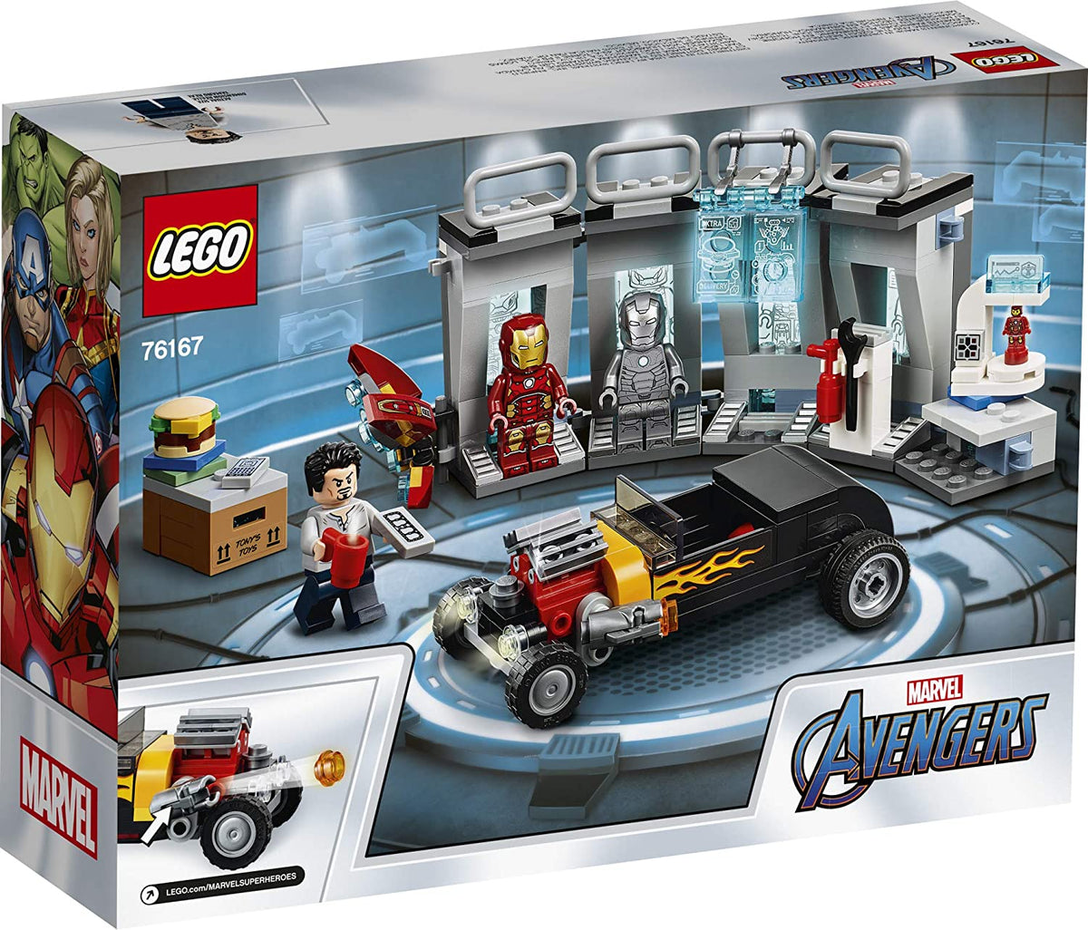 76167 Iron Man Armory (Retired) (Certified Complete) product image 2, provided for visual reference and product detail review