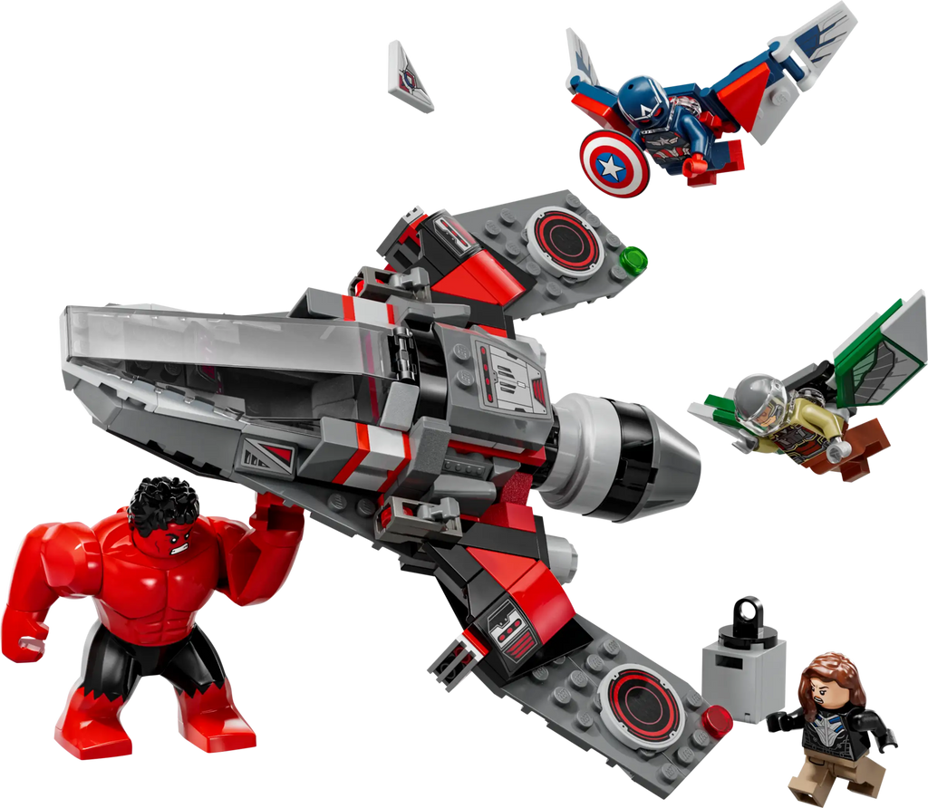 76292 Marvel Captain America vs. Red Hulk Battle (Certified Complete) product image 2, provided for visual reference and