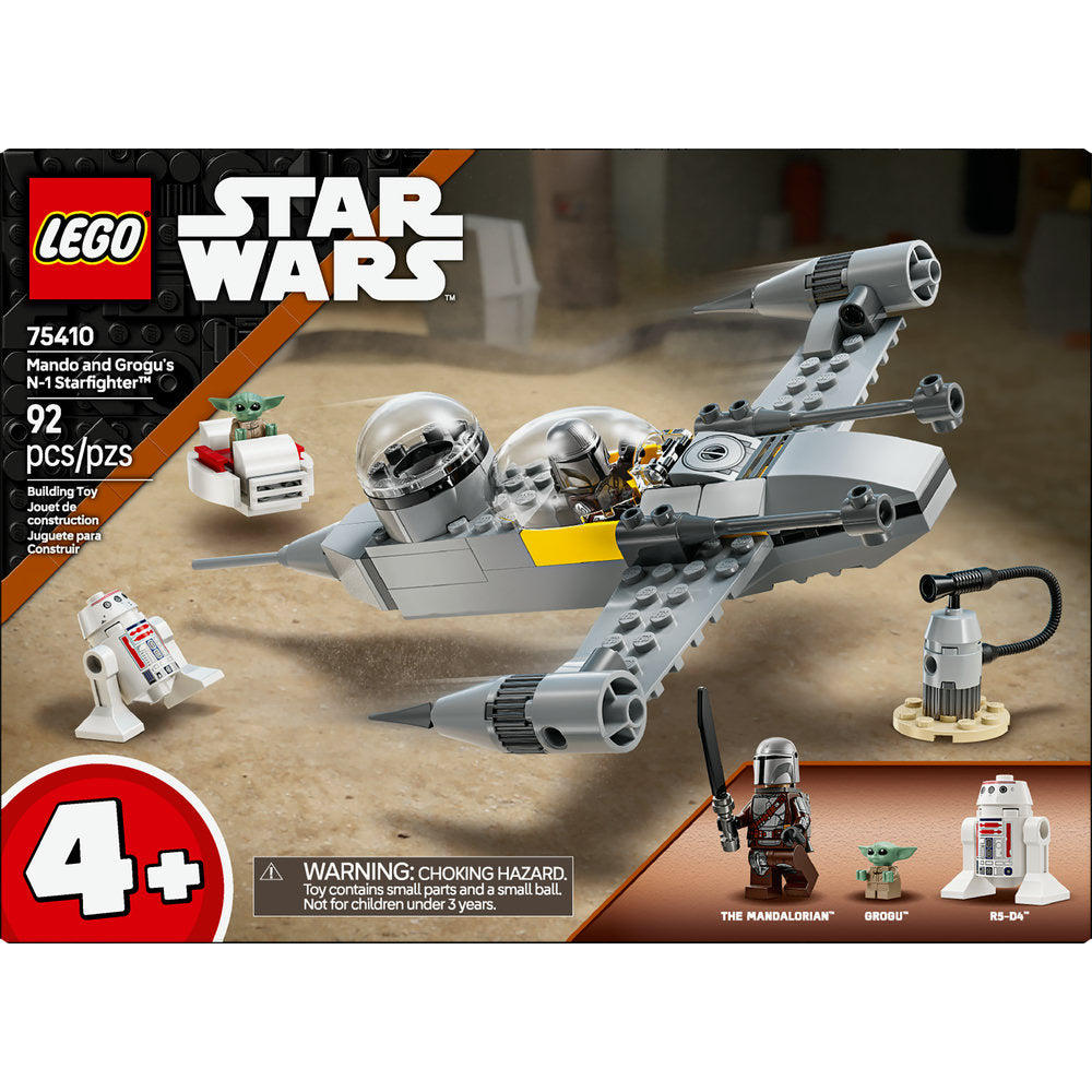 75410 Mando and Grogu's N-1 Starfighter™ product image 2, provided for visual reference and product detail review
