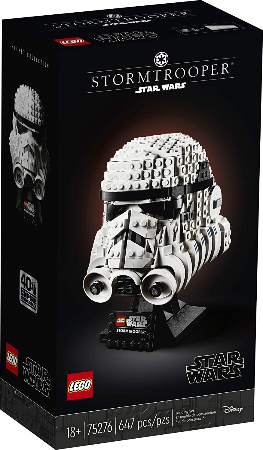 75276 LEGO Star Wars Stormtrooper Helmet (Retired) (Open Box, Sealed Bags)
