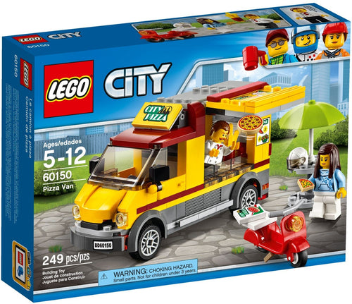 60150 LEGO City: Pizza Van (Retired) (New Sealed) product image 1, provided for visual reference and product detail review