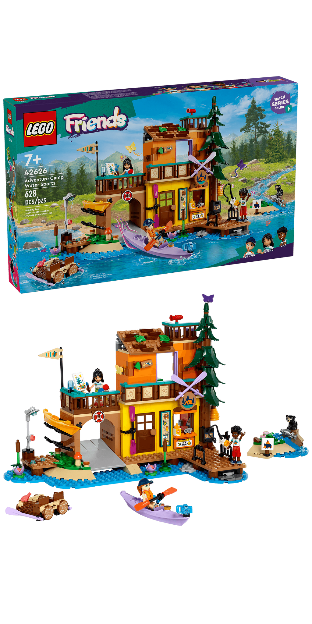 42626 LEGO Friends: Adventure Camp Water Sports product image 1, provided for visual reference and product detail review