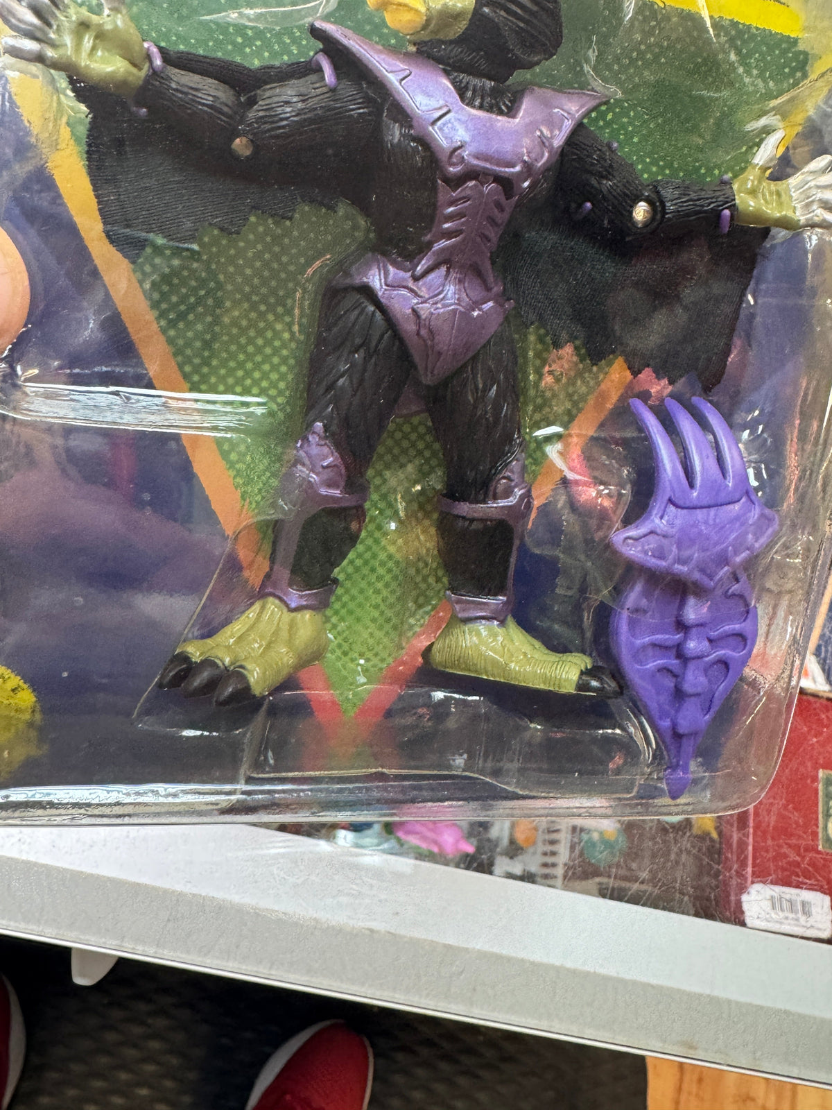 Tengu Warrior Space Alien (Vintage MMPR Power Rangers, Bandai) SEALED product image 9, provided for visual reference and
