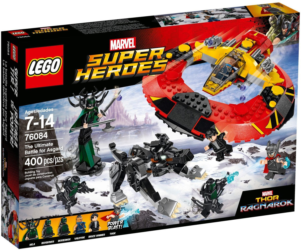 76084 LEGO Marvel: The Ultimate Battle for Asgard (Retired) (New Sealed) product image 1, provided for visual reference and