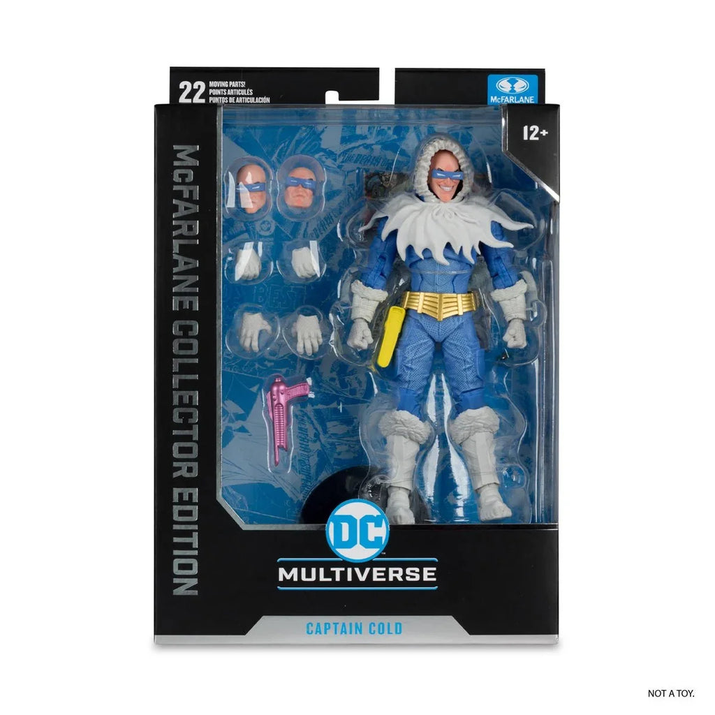 Captain Cold (DC Multiverse Collectors Edition, McFarlane) product image 2, provided for visual reference and product detail