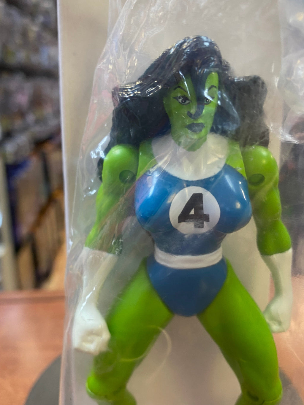 She Hulk Mail Away (Vintage Marvel Fantastic Four, Toybiz) SEALED product image 4, provided for visual reference and product