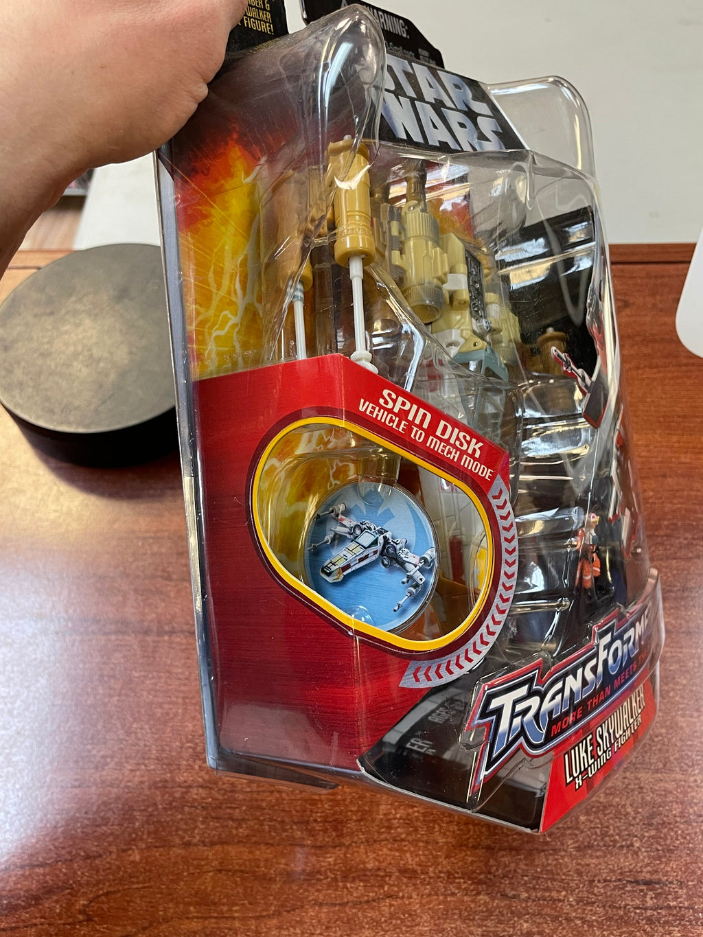 Luke Skywalker X-Wingfighter (Transformers Star Wars, Hasbro) SEALED product image 2, provided for visual reference and