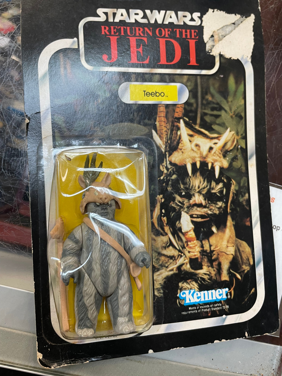 Teebo ROTJ 77 Back 0473 (Vintage Star Wars, Kenner) **SEALED** product image 13, provided for visual reference and product