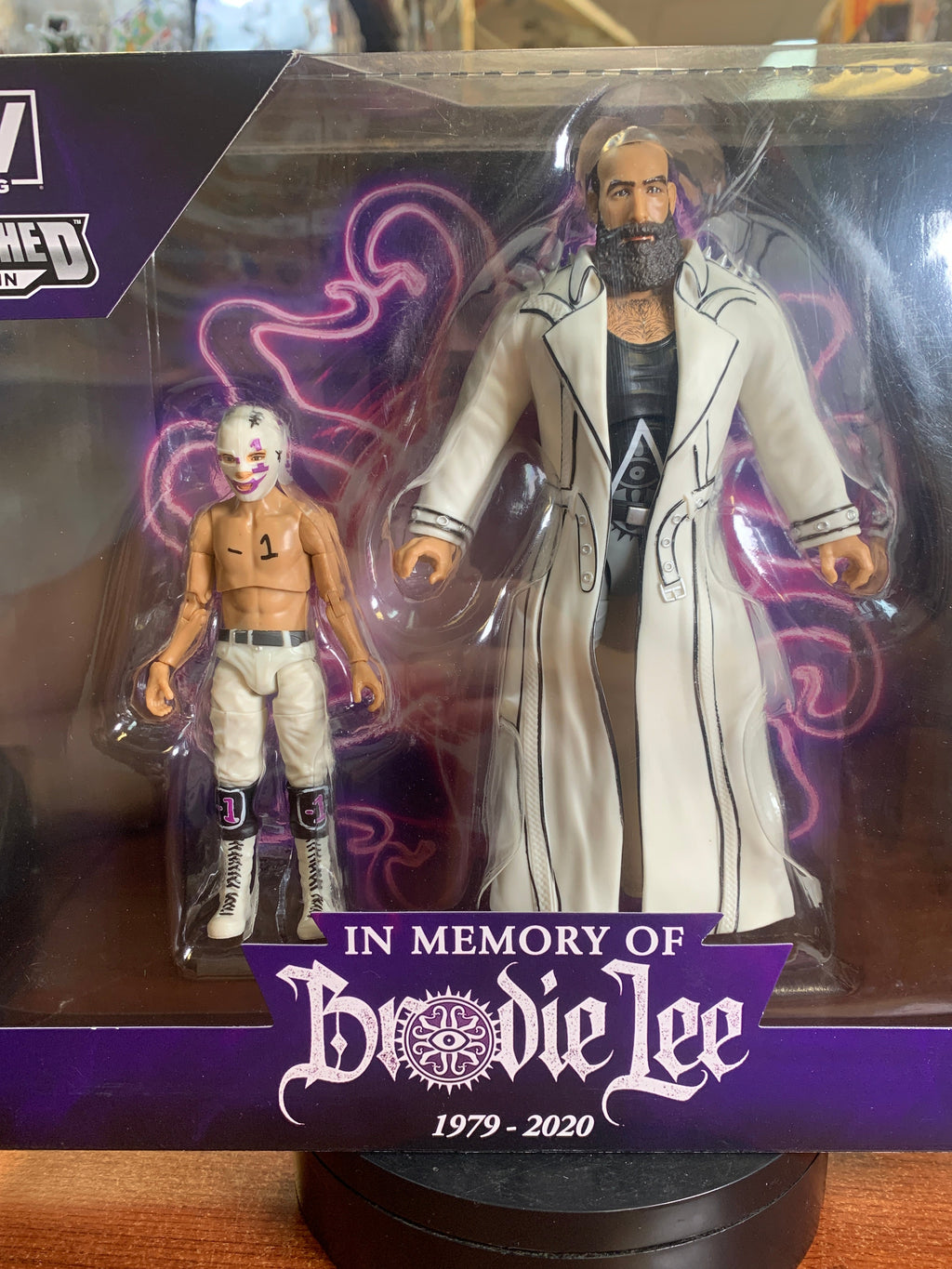 In Memory Of Brodie Lee (All Elite Wrestling AEW, Jazwares) **SEALED** product image 2, provided for visual reference and