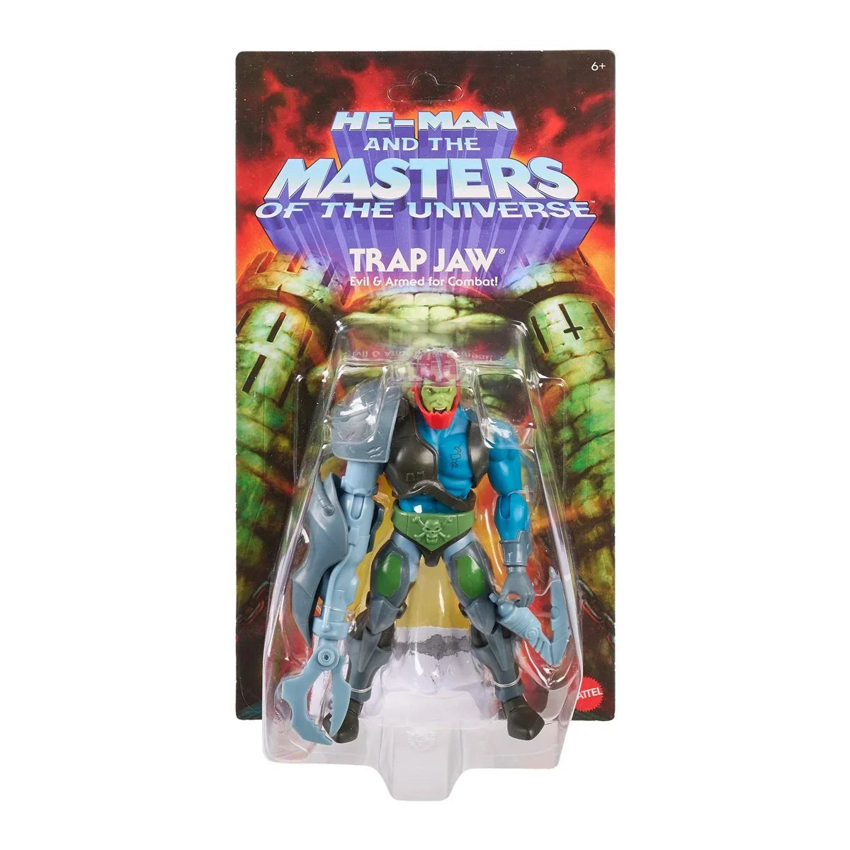 Trap Jaw 200x Cartoon Collection (MOTU Origins, Mattel) SEALED product image 1, provided for visual reference and product