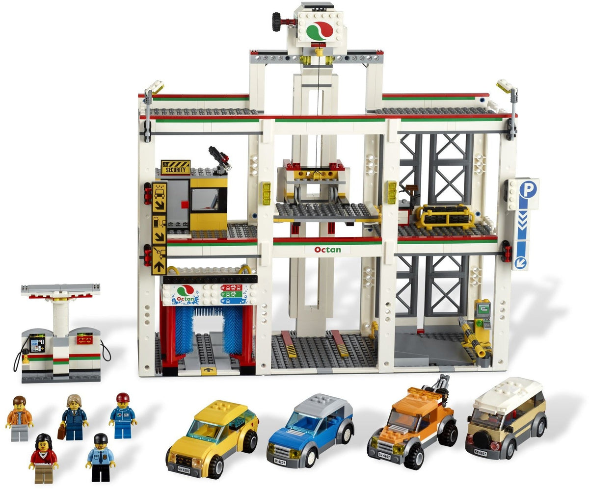 4207 LEGO City Garage (Retired) (Certified Complete) product image 2, provided for visual reference and product detail review