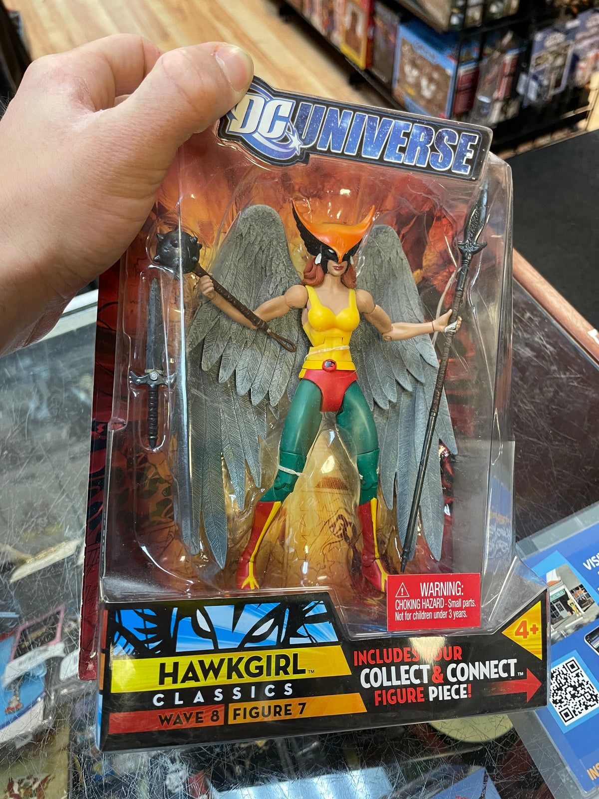 Hawkgirl -Classic- (DC Universe, Mattel) **SEALED** product image 4, provided for visual reference and product detail review