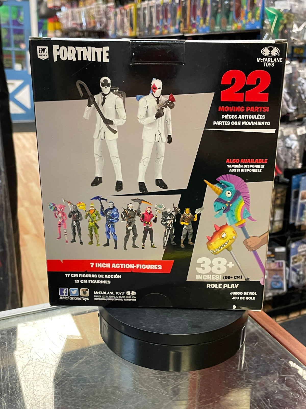 Wild Card (Fortnite, McFarlane) **SEALED** product image 2, provided for visual reference and product detail review