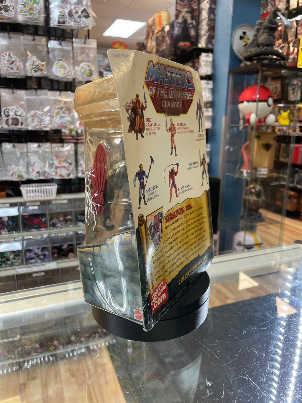 Stratos (MOTU Classics, Mattel) **SEALED** product image 5, provided for visual reference and product detail review