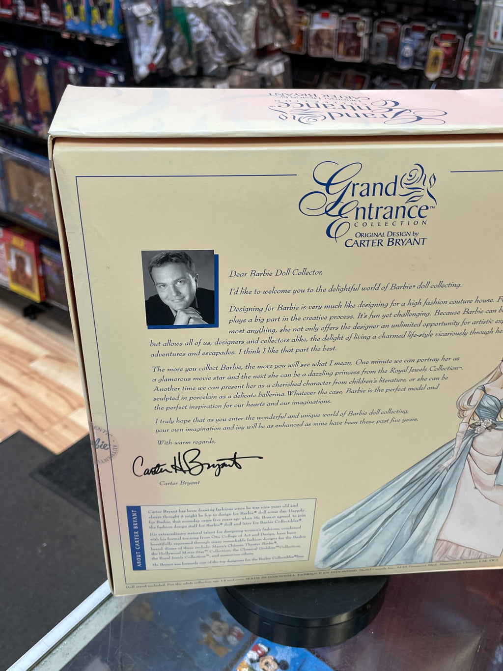Grand Entrance Doll Carter Bryant #28533 (Barbie, Mattel) **SEALED** product image 6, provided for visual reference and