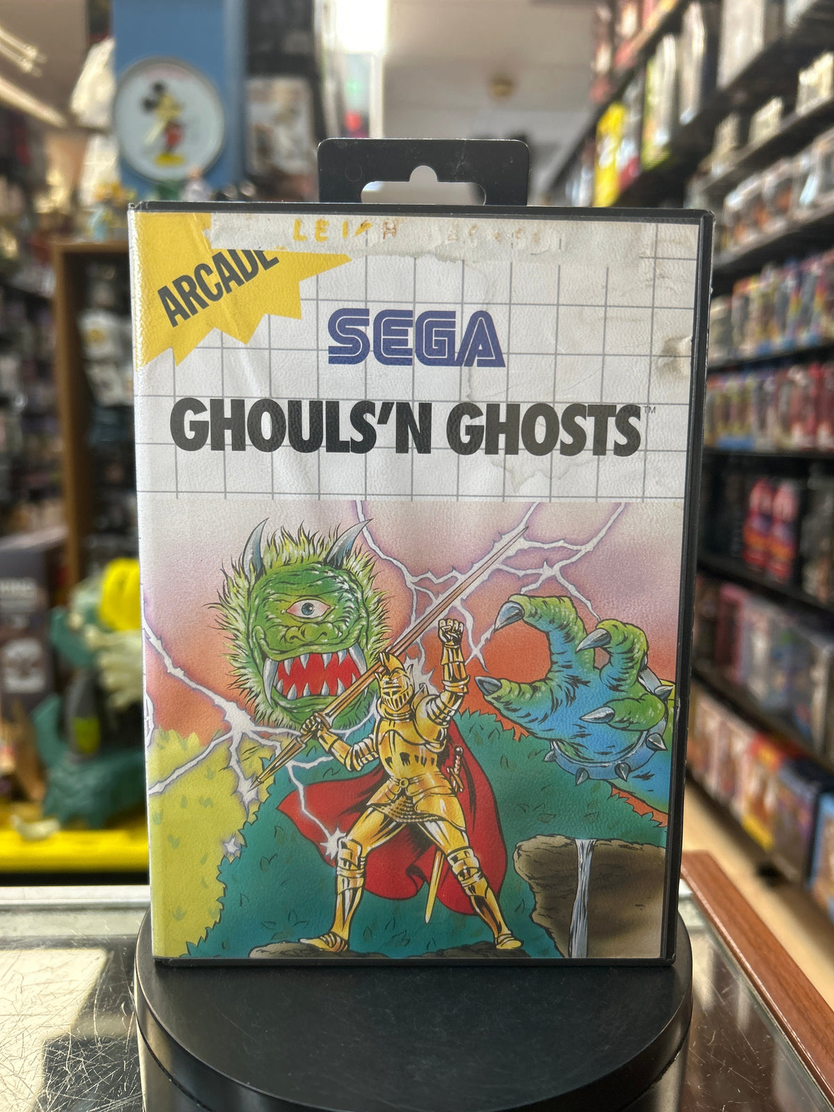 Ghouls'N Ghosts 0828 (SEGA Master System SMS, Video Games) **COMPLETE** product image 5, provided for visual reference and
