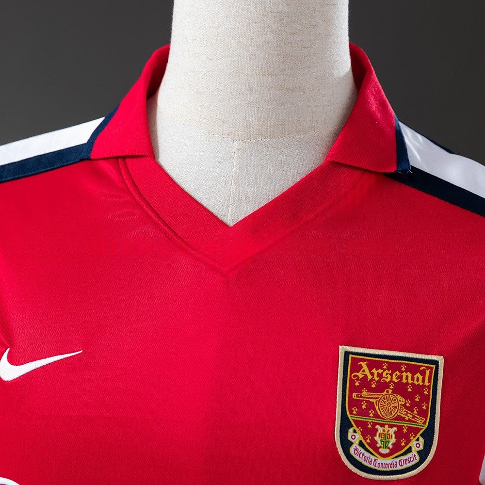 Arsenal Jersey 2001-02 Home Retro Football Kit product image 8