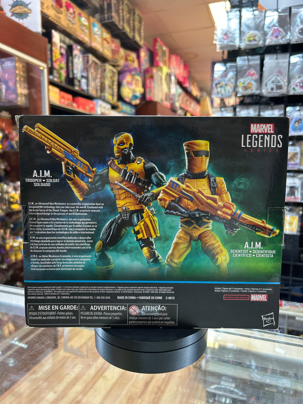 Aim Scientist & Trooper (Marvel Legends, Hasbro) *SEALED* product image 4, provided for visual reference and product detail