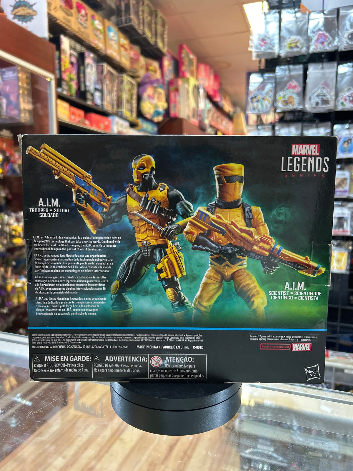 Aim Scientist & Trooper (Marvel Legends, Hasbro) *SEALED* product image 4, provided for visual reference and product detail