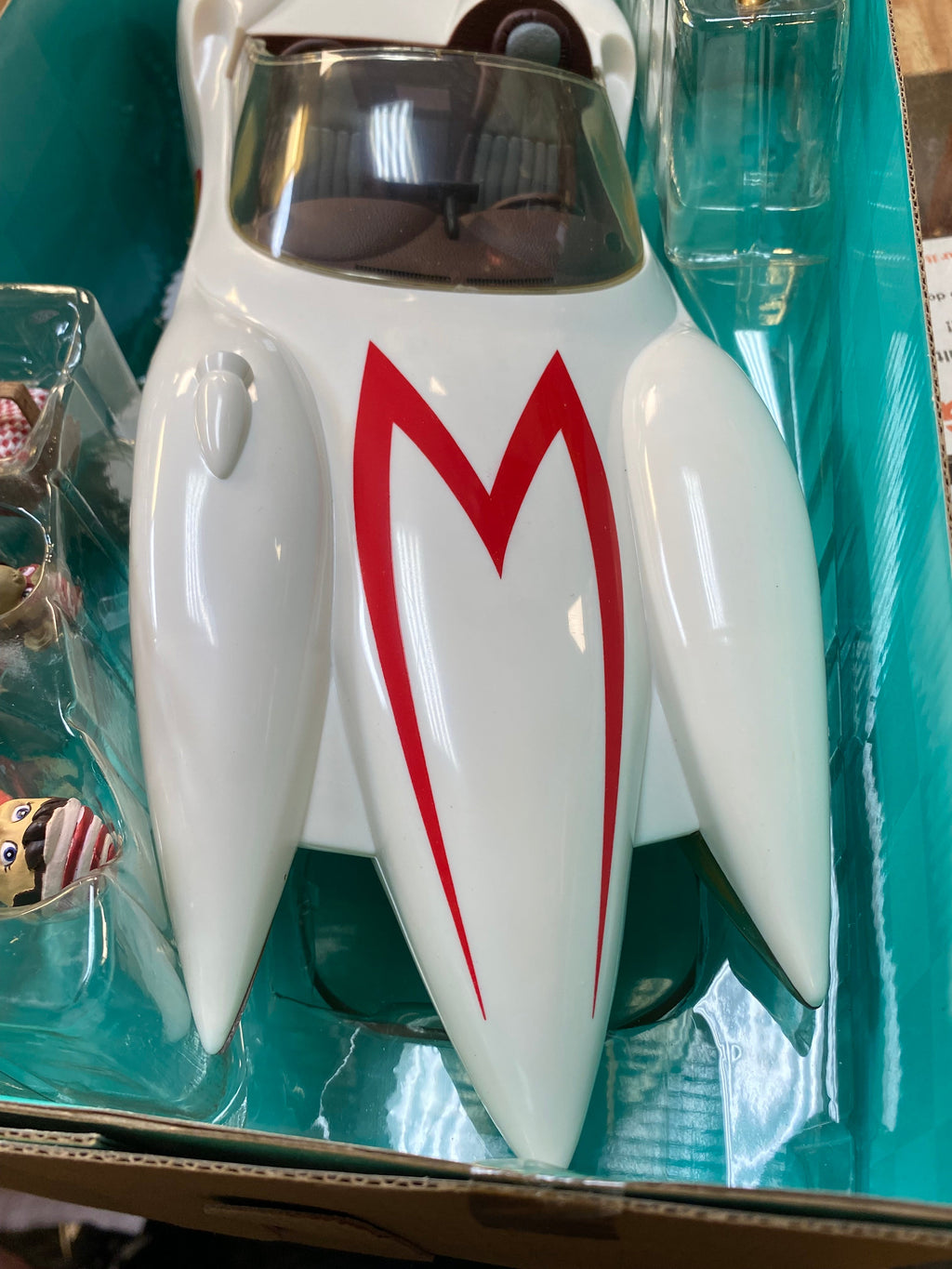Mach 5 Playset with Spindle Chim Chim (Vintage Speed Racer, Resaurus) NEW product image 8, provided for visual reference and